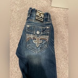 Mens Rock Revival Jeans